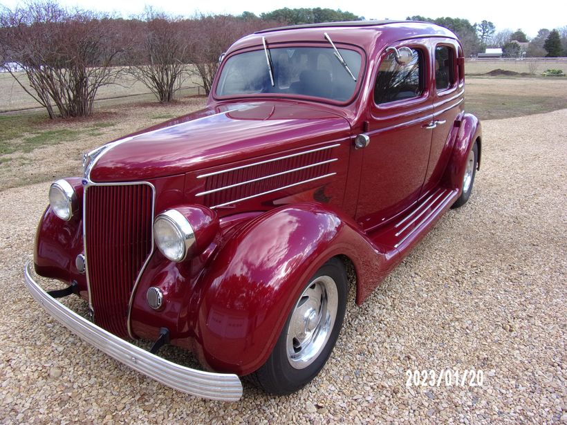 1936 Ford Fordor Sedan Street Rod With a 351 V8