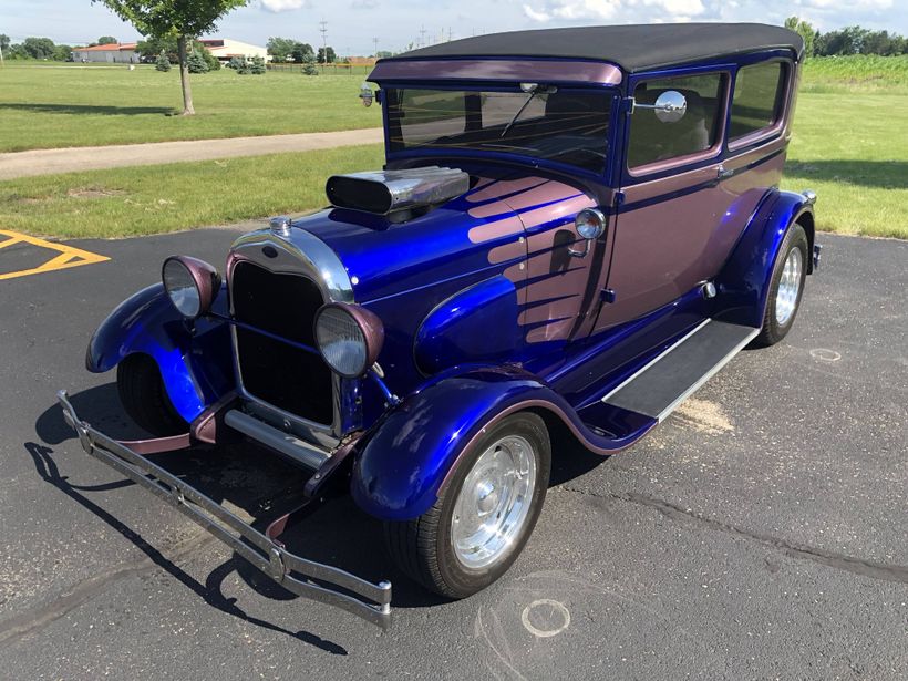 1929 Ford Model A Tudor Hot Rod With a 454 V8