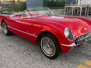 1954 Chevrolet Corvette 4 Speed Red