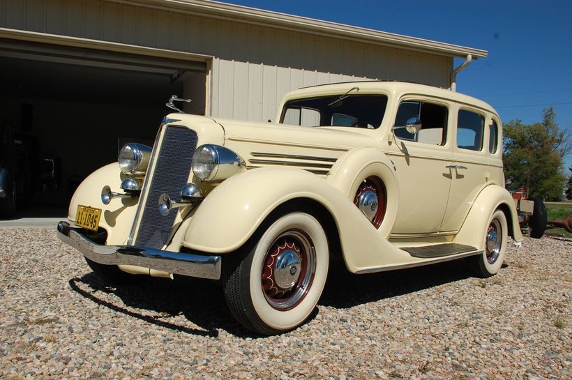 1935 Buick Model 41 Four-Door Club Sedan With an Older Restoration