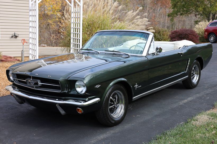 1965 Ford Mustang Convertible With a 289 and a Four-Speed