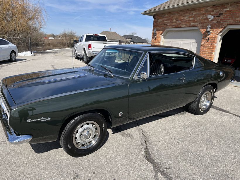 1967 Plymouth Barracuda Type S 2 Door Hardtop * Straight and Solid Body