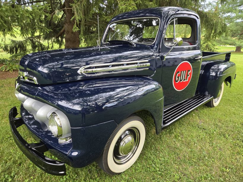 1951 Ford F1 Pickup With an Older Restoration