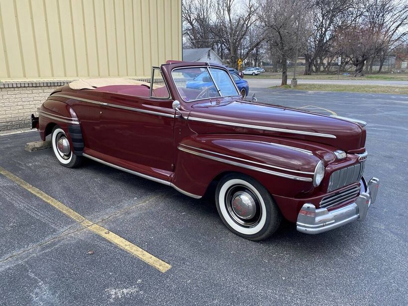 1947 Mercury Eight Convertible With a Partial Restoration