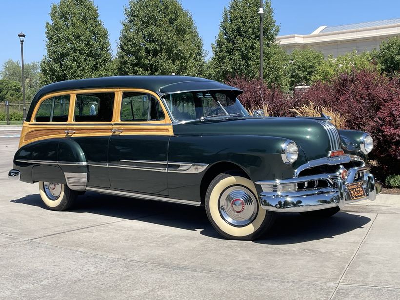 1952 Pontiac Chieftain Wagon - Refurbished Tin Woodie