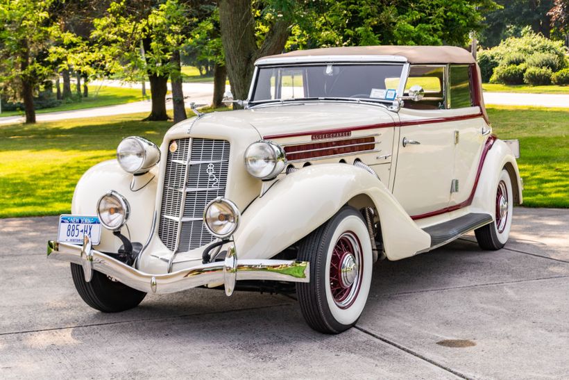 1936 Auburn 852 Four-Door Phaeton