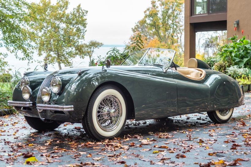 1953 Jaguar XK120 Roadster With Cosmetic and Performance Upgrades