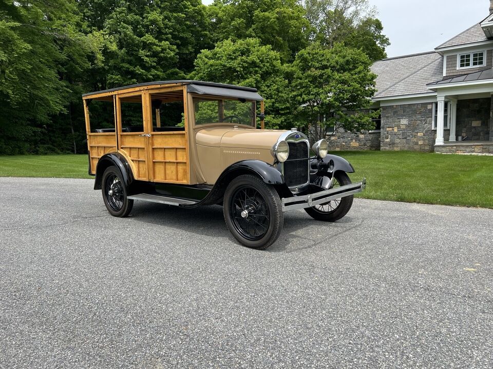 1929 Ford Model A station wagon