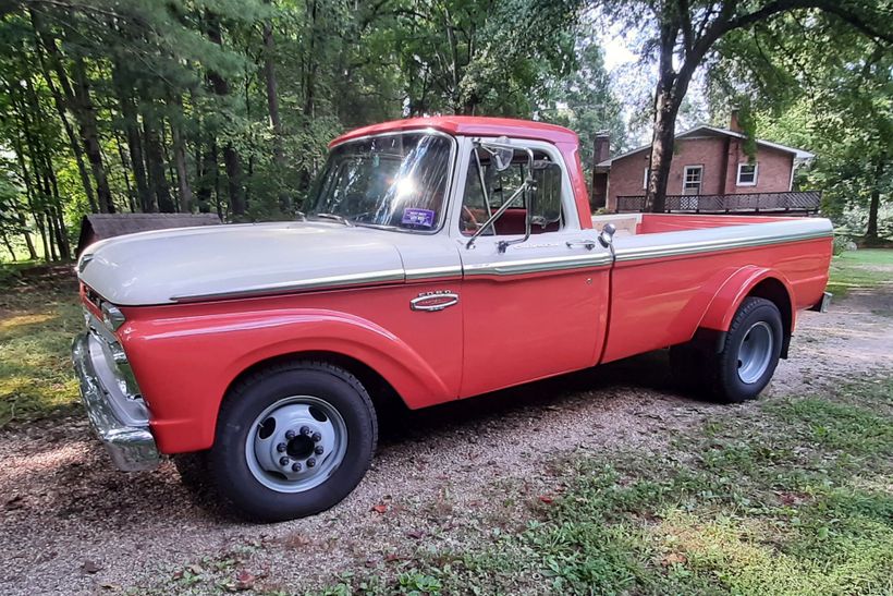 1966 Ford F-250 Camper Special Dually with Matching Trailer