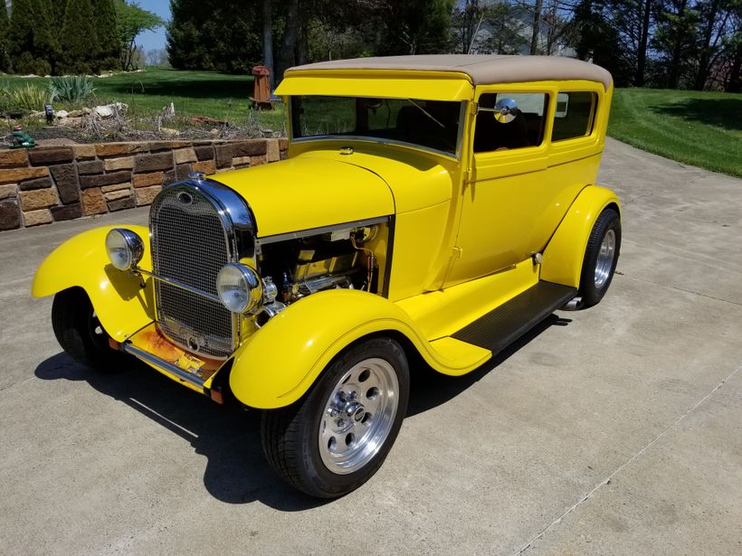 1928 Ford Model A Tudor Street Rod with a 347 Stroker V-8