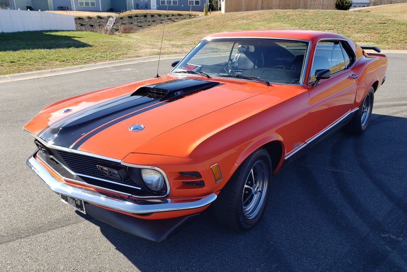 1970 Ford Mustang Mach I Fastback With a 460 V8