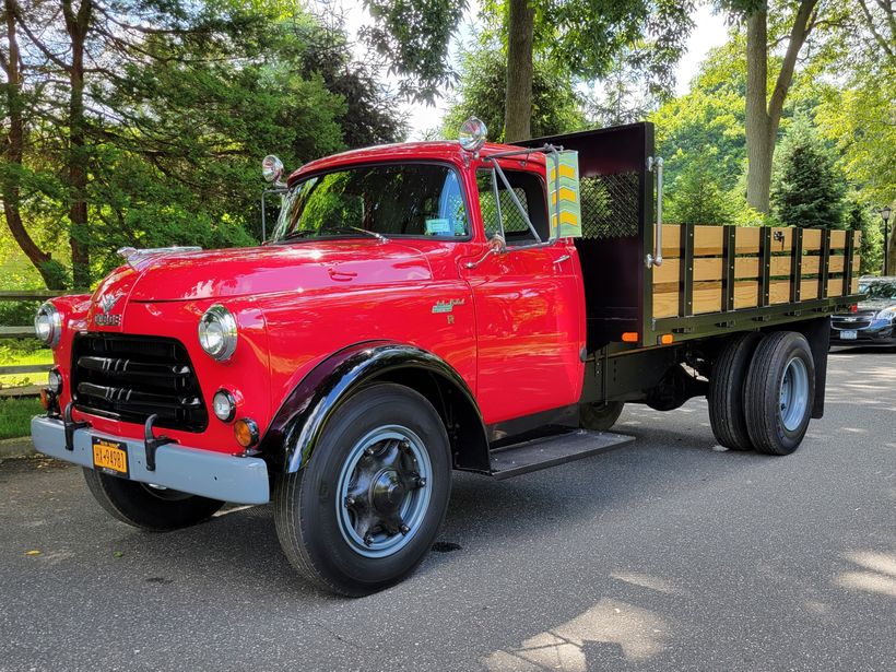 1956 Dodge Model C3-R8 Flatbed Stake Truck