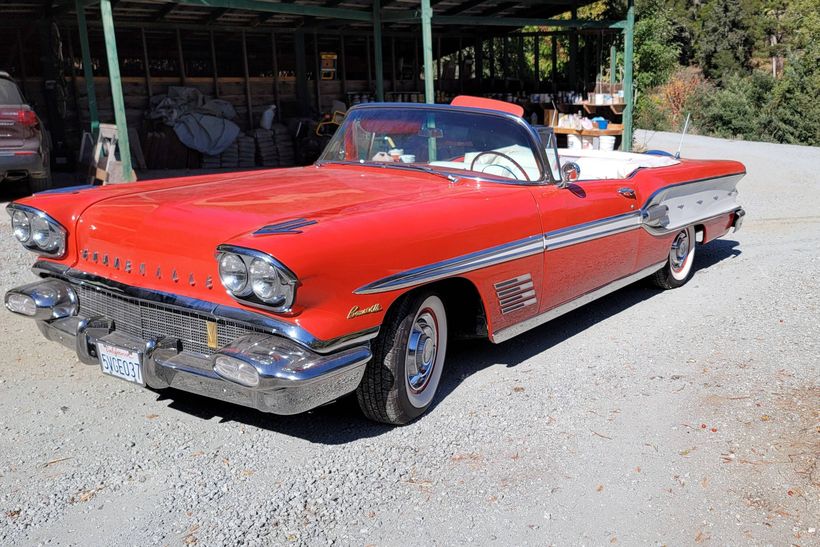 1958 Pontiac Chieftain Convertible Bonneville Tribute