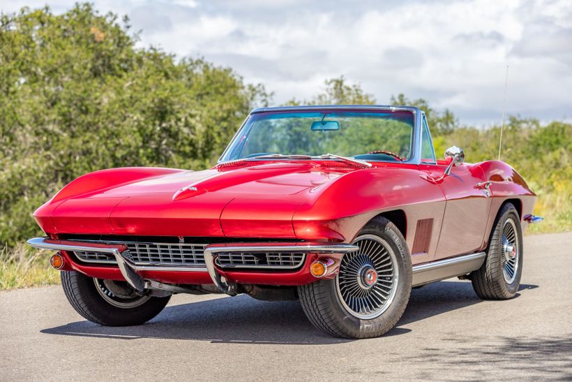 1967 Chevrolet Corvette Sting Ray Convertible with a 327 and a Four-Speed