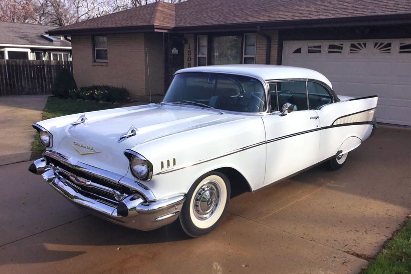 1957 Chevrolet Bel Air Sport Coupe with a Power Pack 283