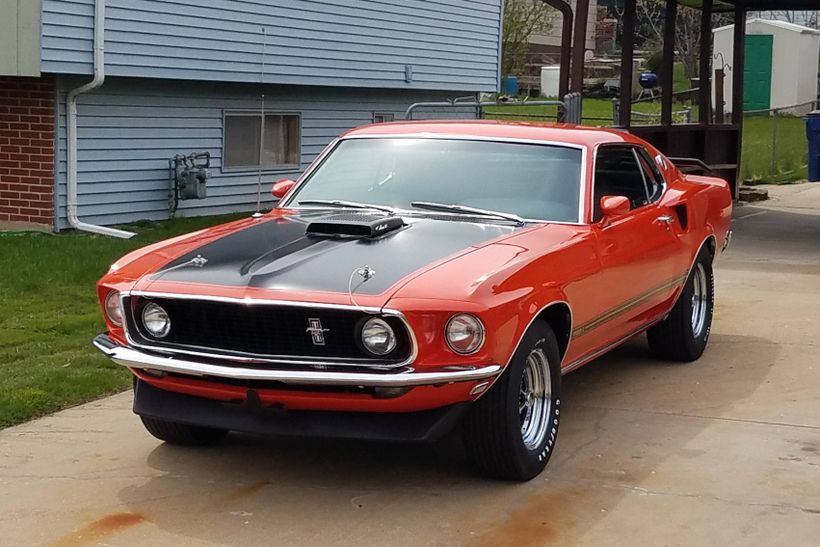 1969 Ford Mustang Mach 1 Super Cobra Jet