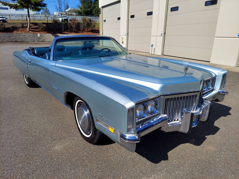 1972 Cadillac Eldorado Convertible With a Known History From New