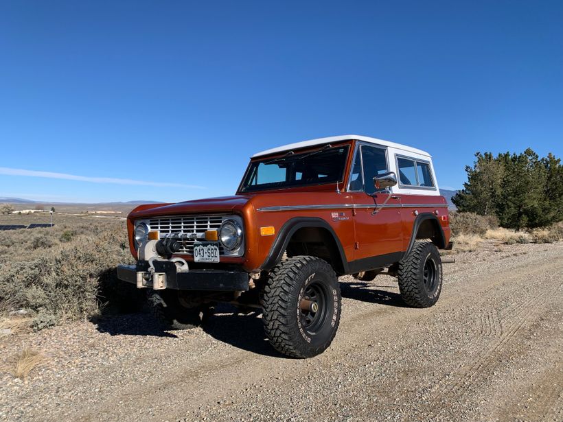 1972 Ford Bronco Wagon With a 348-cu.in. V8