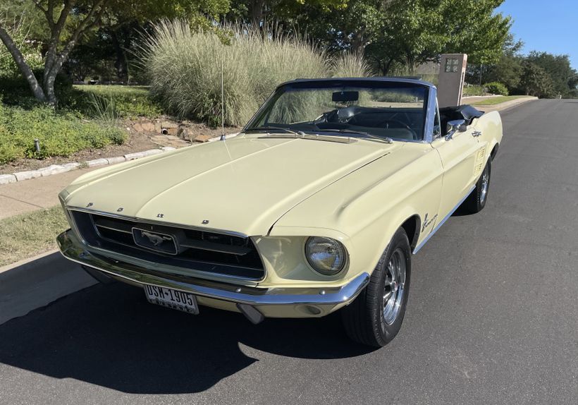 1967 Ford Mustang Convertible with a 351 V8 and A/C