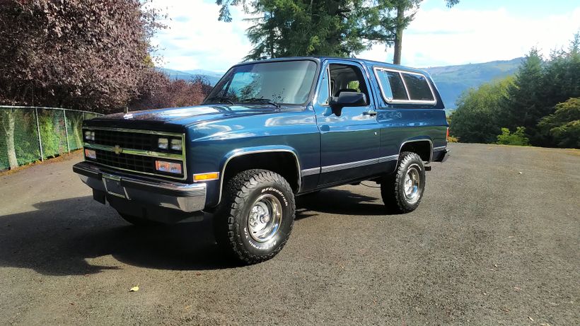 1990 Chevrolet K5 Blazer Silverado 4×4