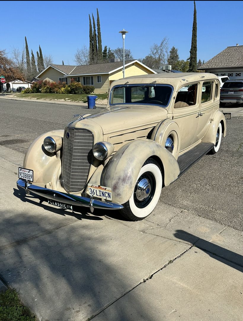 1936 Lincoln K 4 door