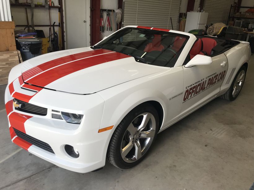 2011 Chevrolet Camaro SS Convertible Pace Car Replica With 1,420 Miles