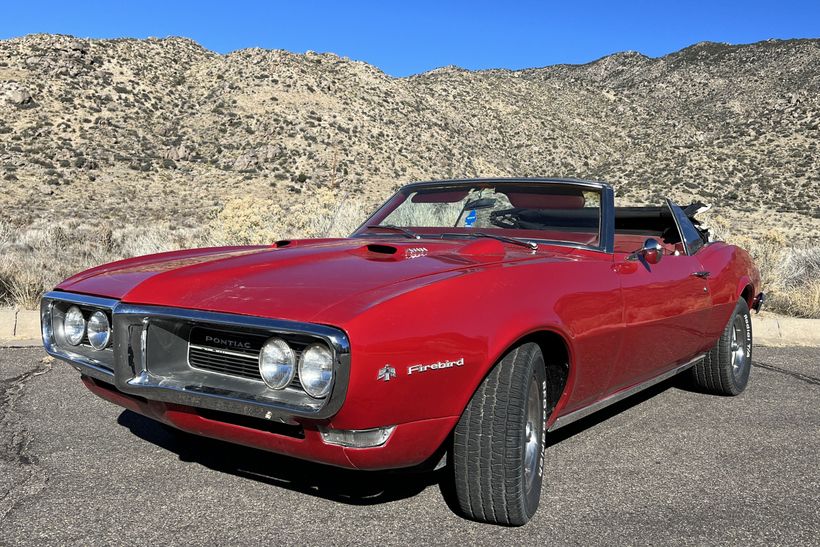 1968 Pontiac Firebird Convertible With Recent Mechanical Work