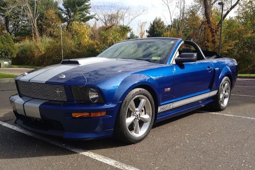 2008 Ford Mustang Shelby GT Convertible With a Five-Speed