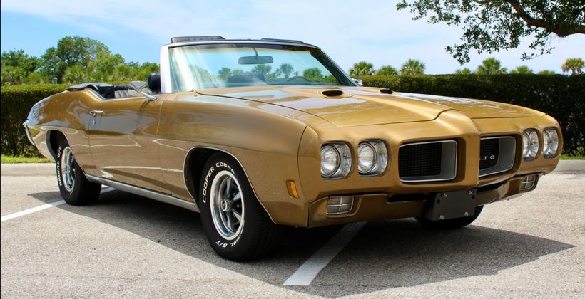 1970 Pontiac GTO Convertible - One of 3,783 Built