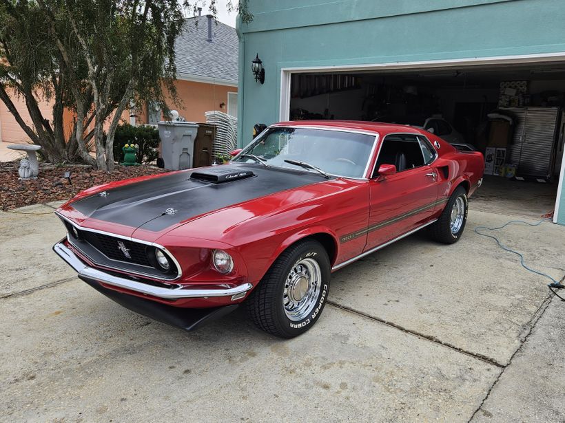 1969 Ford Mustang Mach 1 With a 428 Cobra Jet Ram Air