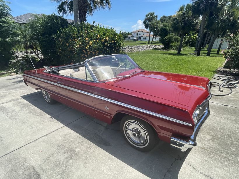 1964 Chevrolet Impala SS Convertible With a Four-Speed